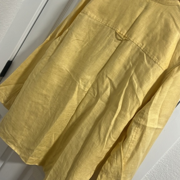 Ann Tylor loft linen light shirt/chaket, size M - Picture 5 of 5